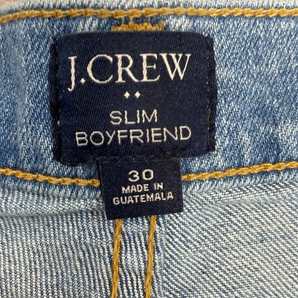 J. Crew Slim Boyfriend Denim Jeans 30 - Picture 12 of 16